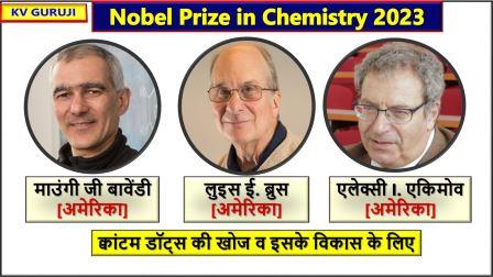Chemistry Nobel Prize 2023 Winners | केमिस्ट्री में नोबेल प्राइज UPSC GK