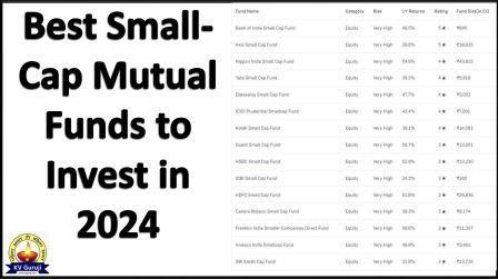 Best Small-Cap Mutual Funds to Invest in 2024