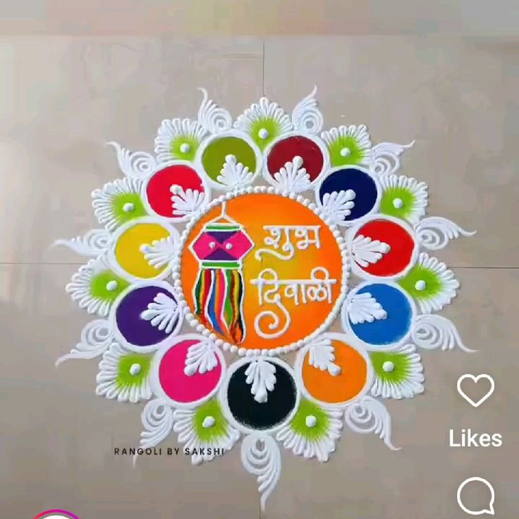 Deepawali Rangoli Design 2025