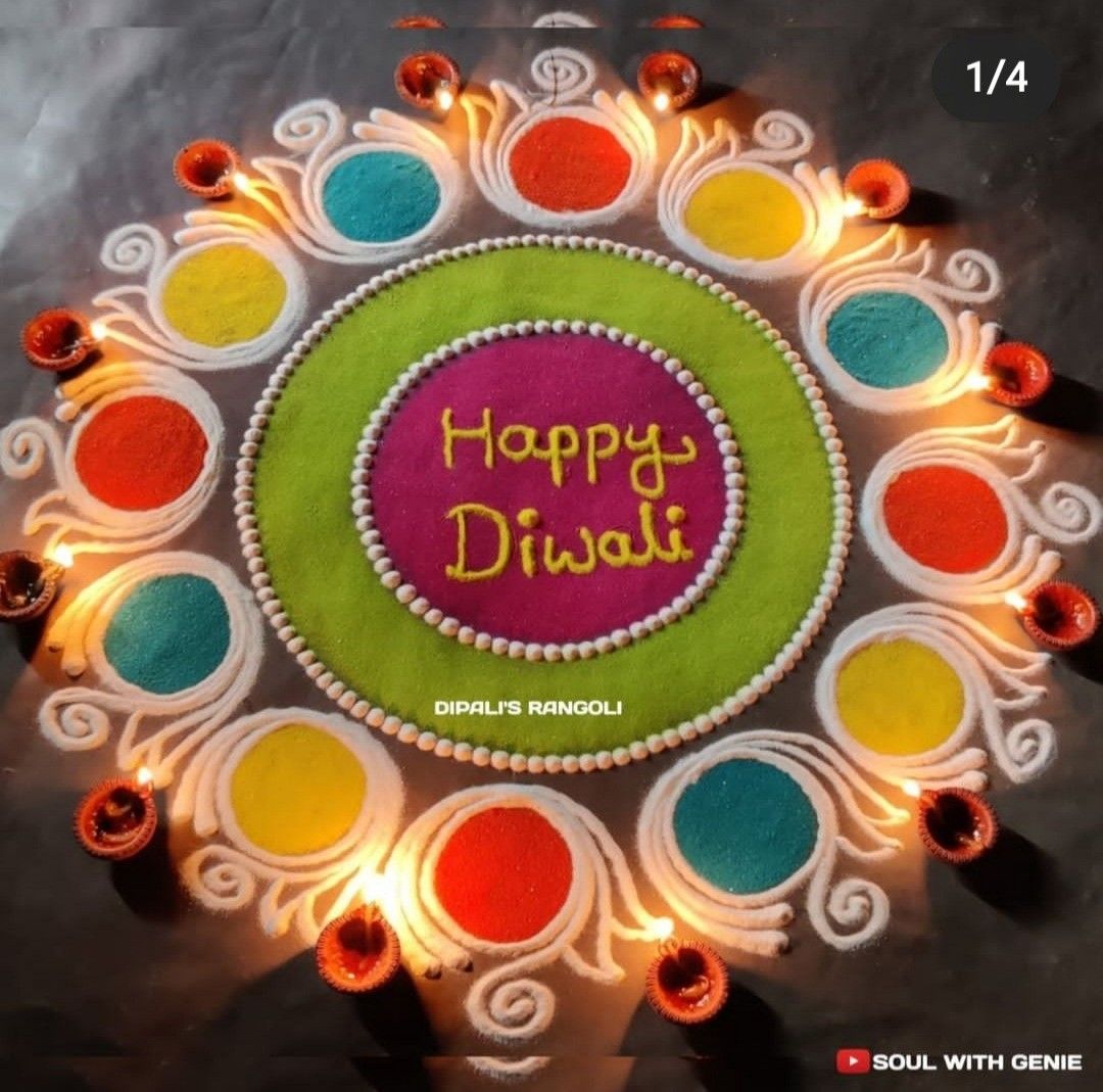 Deepawali Rangoli Design 2025