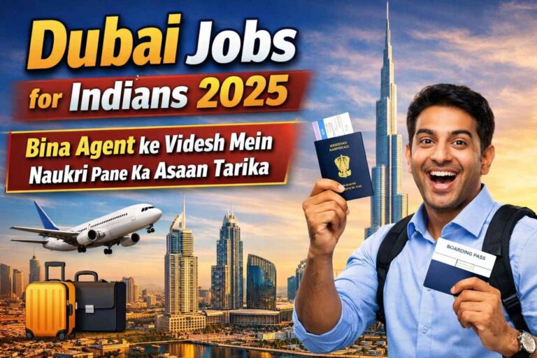 Dubai Jobs for Indians 2026: Bina Agent ke Videsh mein Naukri Pane ka Sabse Asan Tarika